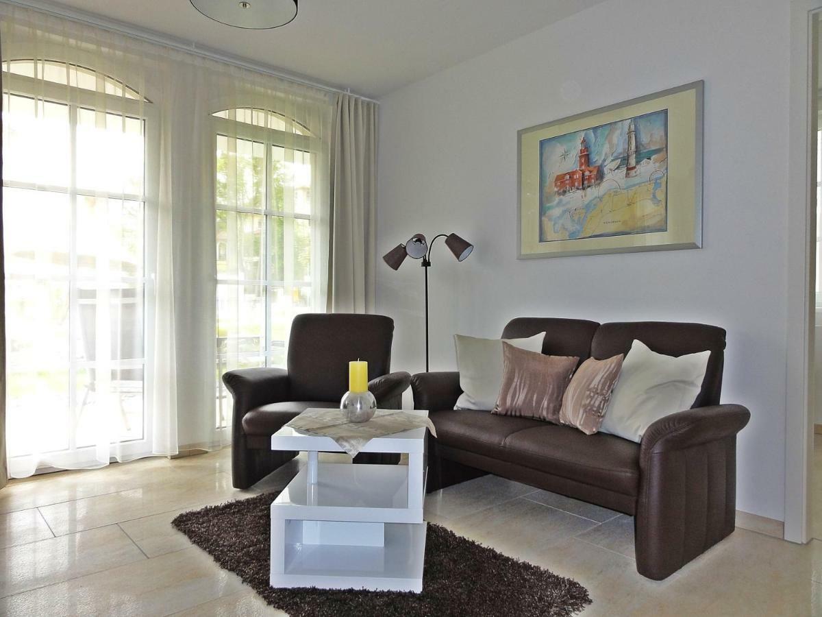 3 Zimmer Ferienwohnung Haus Meeresblick Mit Meerblick A005 Mit Suedterrasse Und Strandkorb Baabe Exterior foto